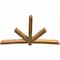 Ekena Millwork Alberta Rough Sawn Timber Gable Bracket, Western Red Cedar, 108"W x 68"H x 6"D x 6"F, 15/12 Pitch GBW108X68X0606ALB00RWR - alternate 5